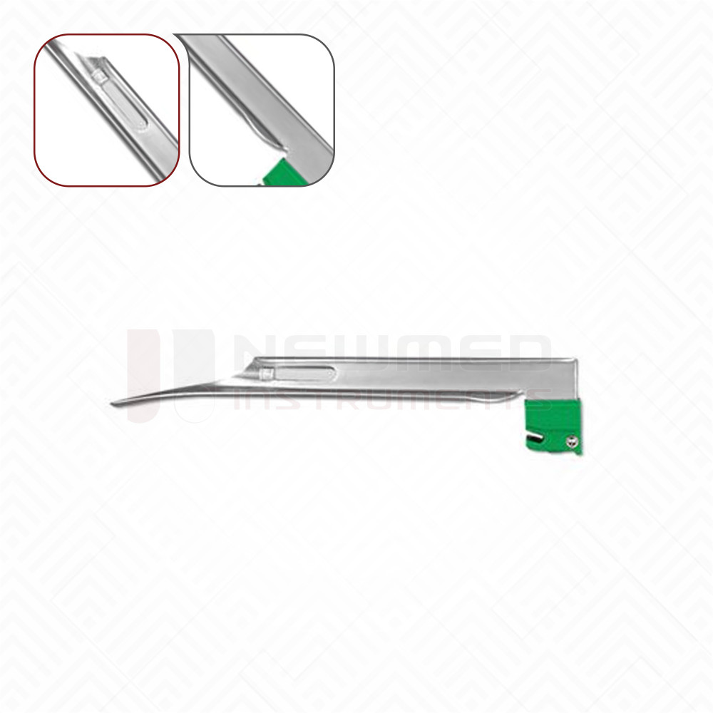 2- Disposable Miller Fiber Optic Laryngoscope Blade #2