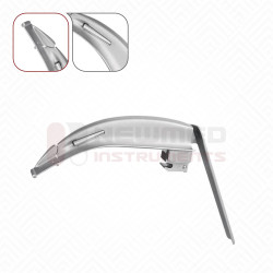 Beweglicher Telespitze-Laryngoskopspatel Nr. 4 mit Glasfaser Beweglicher Telespitze-Laryngoskopspatel Nr. 4 mit Glasfaser
