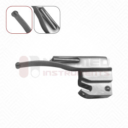 Lâmina de Fibra Óptica para Laringoscópio Macintosh #0 Lâmina de Fibra Óptica para Laringoscópio Macintosh #0