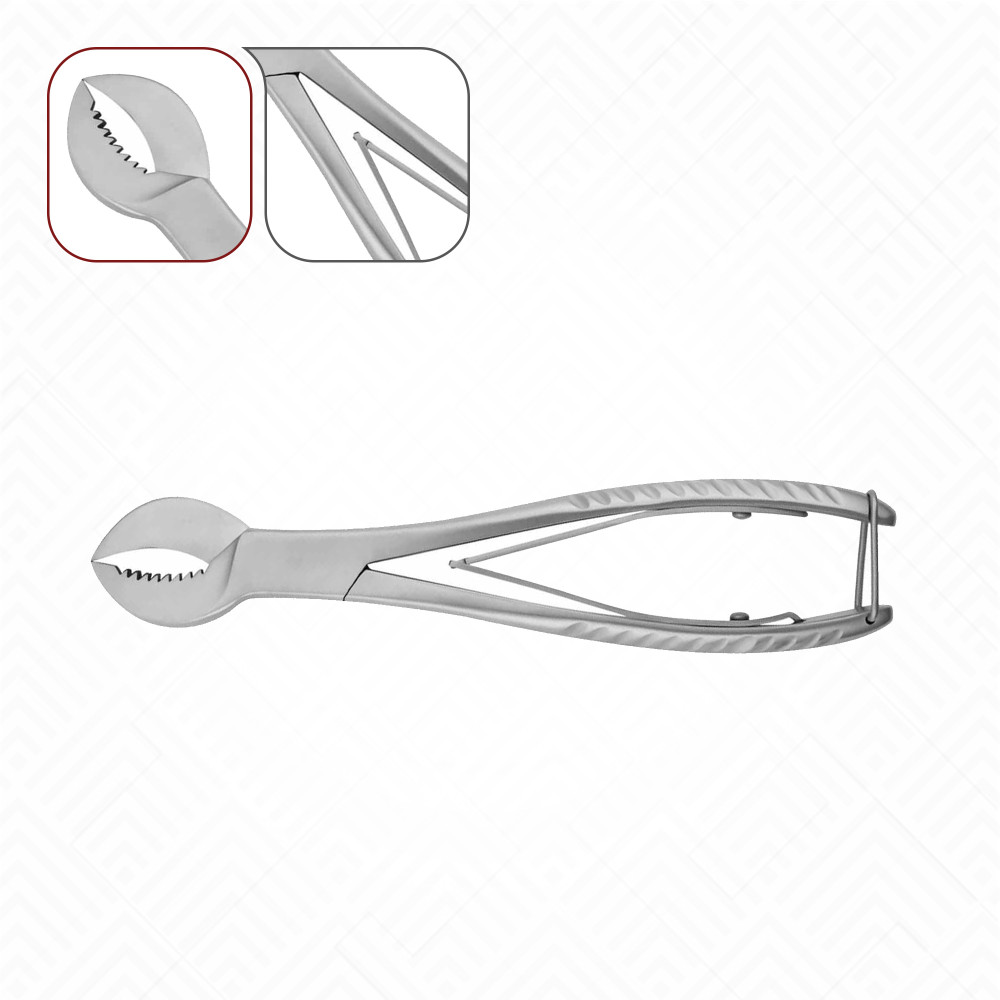 Double-Spring Plaster Nipper Double-Spring Plaster Nipper
