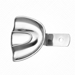 1 cubeta de impresión extragrande para prótesis dental completa superior sólida 1 cubeta de impresión extragrande para prótesis dental completa superior sólida