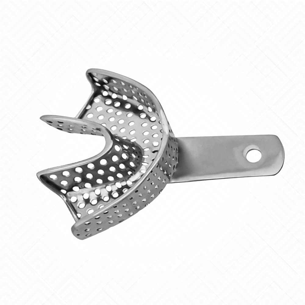 Partial Impression Tray Lower Anteriors, Perforated