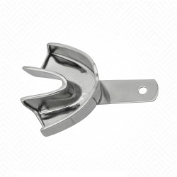 Cubeta de impresión parcial de dientes anteriores inferiores sólidos Cubeta de impresión parcial de dientes anteriores inferiores sólidos
