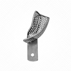 Cubeta de impresión cuadrante, perforada superior izquierda/inferior derecha Cubeta de impresión cuadrante, perforada superior izquierda/inferior derecha