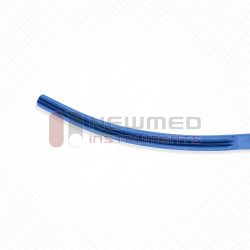 Pinza para aneurisma de aorta DeBakey curva, mandíbulas atraumáticas, titanio Pinza para aneurisma de aorta DeBakey curva, mandíbulas atraumáticas, titanio