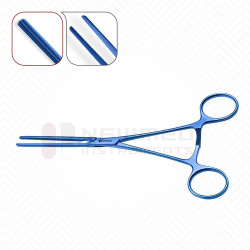 Pinza pediátrica recta Cooley Mandíbulas atraumáticas Cooley, titanio Pinza pediátrica recta Cooley Mandíbulas atraumáticas Cooley, titanio