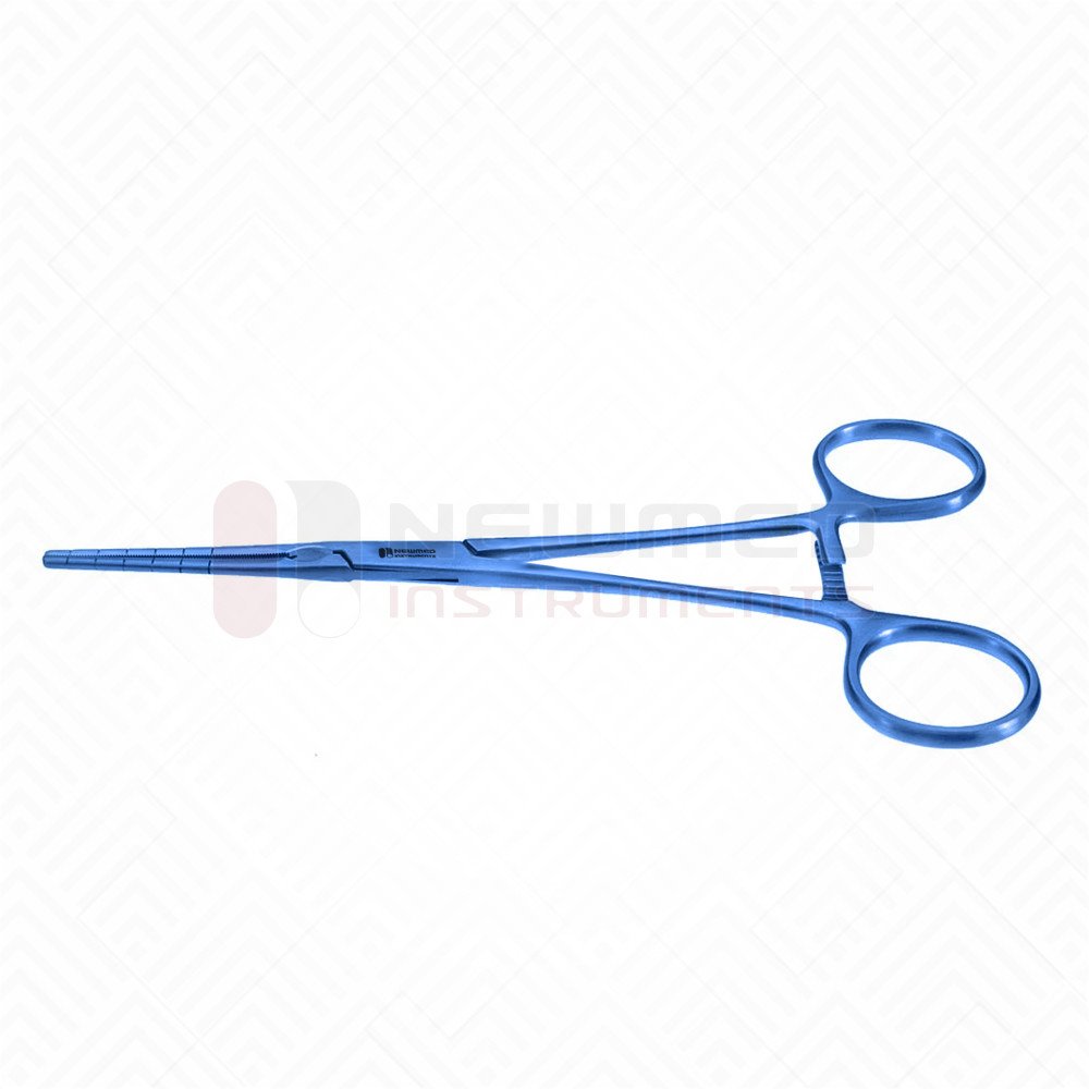 Cooley Pediatric Clamp straight Cooley Atraumatic jaws, Titanium