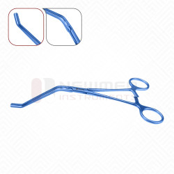 Pinza de arteria subclavia Henly con mandíbulas atraumáticas DeBakey en ángulo, titanio Pinza de arteria subclavia Henly con mandíbulas atraumáticas DeBakey en ángulo, titanio