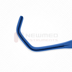 Micro Clamp coudé long DeBakey Mors atraumatiques, Titane Micro Clamp coudé long DeBakey Mors atraumatiques, Titane