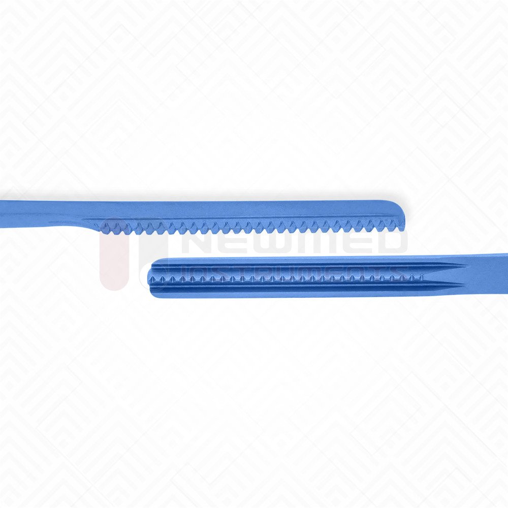 DeBakey Tissue Titanium Forceps Flat Handle