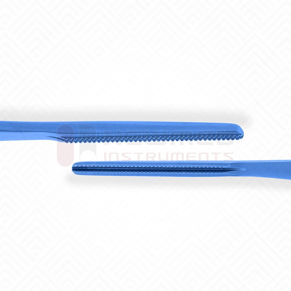 DeBakey Tissue Titanium Forceps Flat Handle