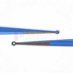 Pinzas de punta de anillo de titanio Gerald con mango plano Pinzas de punta de anillo de titanio Gerald con mango plano