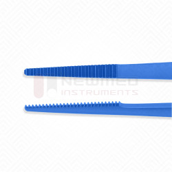 Micro pinzas de mango redondo con contrapeso, titanio Micro pinzas de mango redondo con contrapeso, titanio