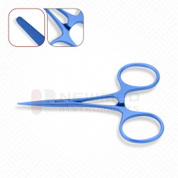 Pinça Hartman Mosquito Titanium com cabo em anel e roquete