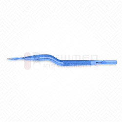 Pinzas de doble acción I.M.A. con mango de bayoneta redondo y contrapeso, de titanio Pinzas de doble acción I.M.A. con mango de bayoneta redondo y contrapeso, de titanio