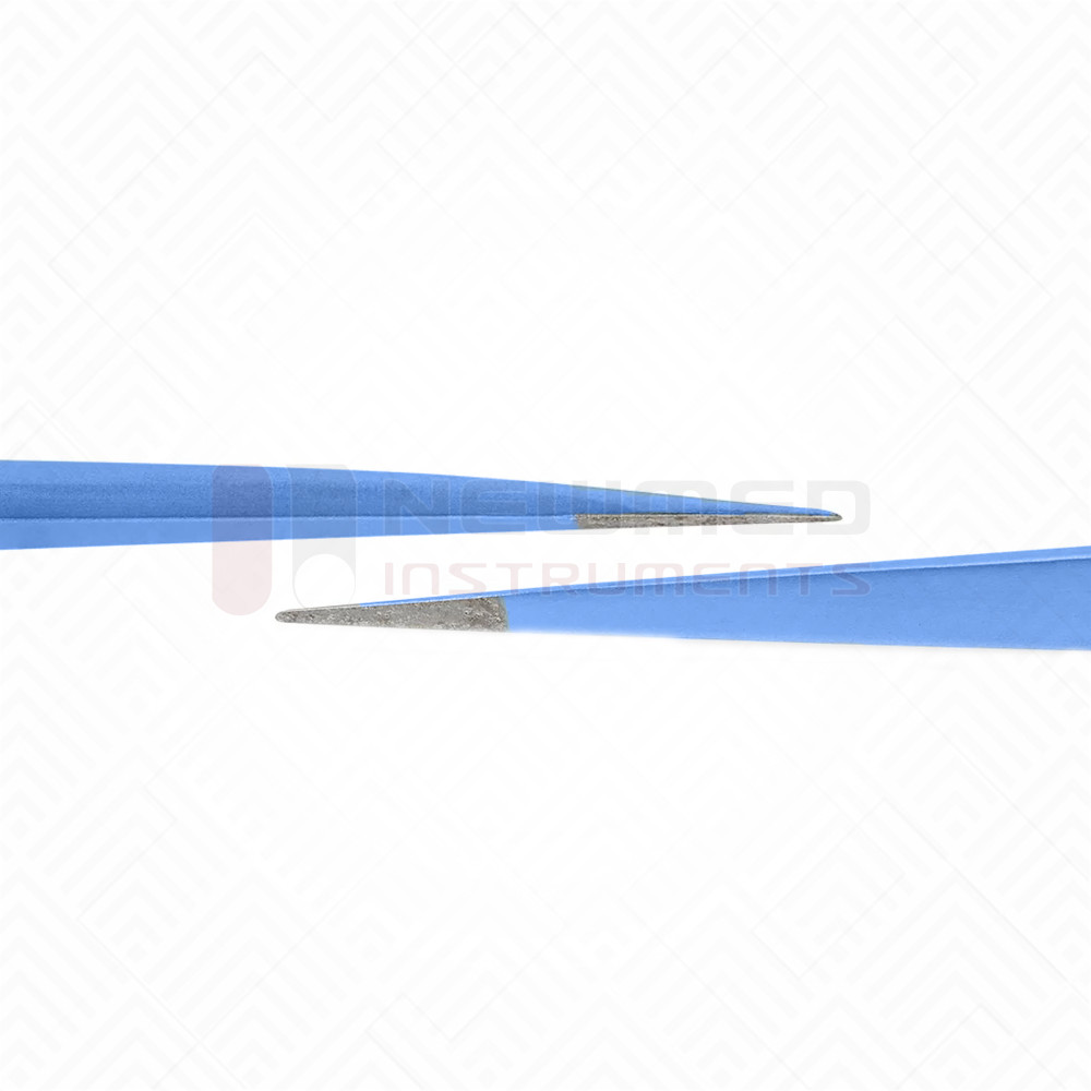 Jeweler Style Titanium Forceps Round Handle Jeweler Style Titanium Forceps Round Handle