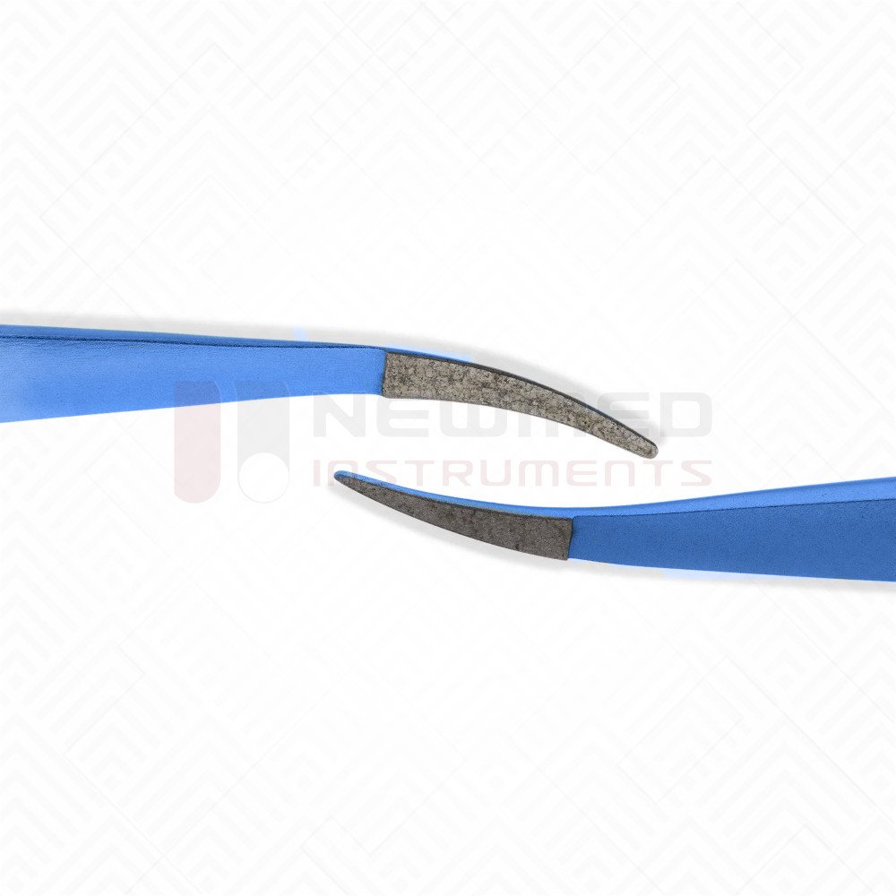 Jeweler Style Titanium Forceps Flat Handle