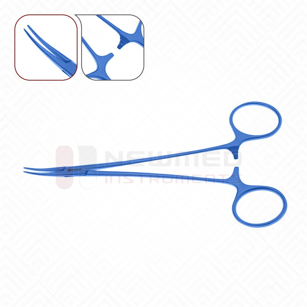 Leriche Titanium Forceps Ring Handle, w/Ratchet