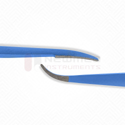 Pinzas de plataforma de titanio con mango redondo y contrapeso Pinzas de plataforma de titanio con mango redondo y contrapeso