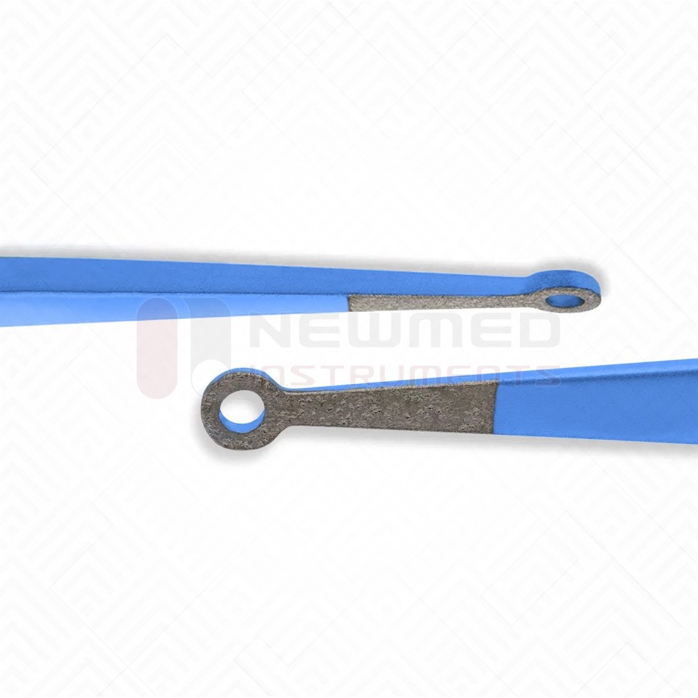  Ring tip Titanium Forceps Round Handle