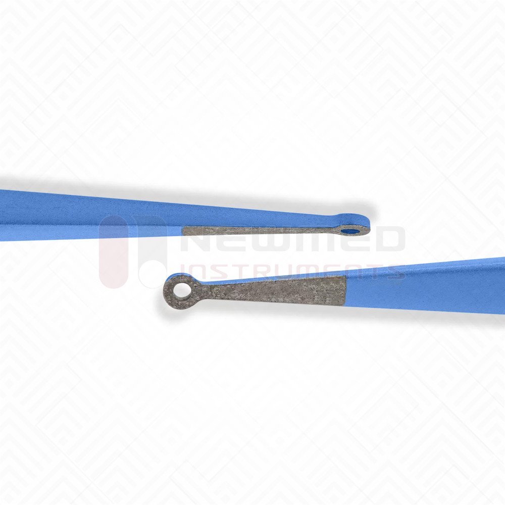  Ring tip Titanium Forceps Round Handle