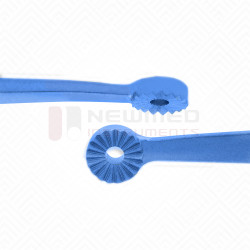 Pince à anneau tumoral en titane, manche à baïonnette rond Pince à anneau tumoral en titane, manche à baïonnette rond