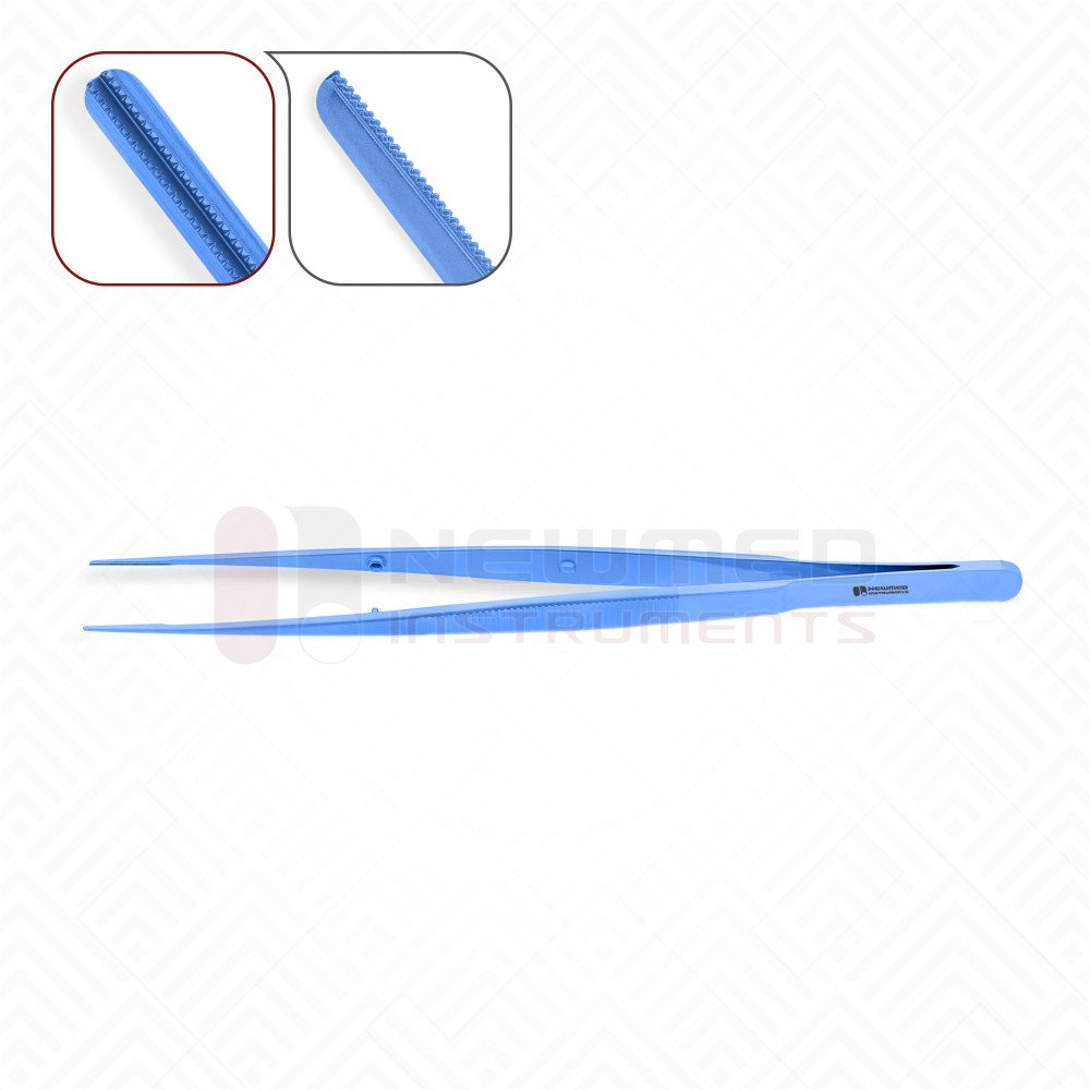 DeBakey Tissue Titanium Forceps Flat Handle