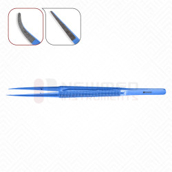 Pinzas de plataforma de titanio con mango redondo Pinzas de plataforma de titanio con mango redondo