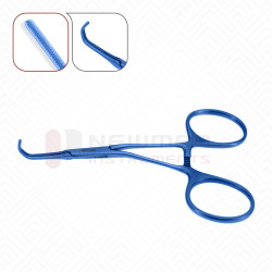 Micro Clamp Long DeBakey Atraumatic jaws, Titanium  Micro Clamp Long DeBakey Atraumatic jaws, Titanium