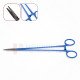 DeBakey Needle Holder Straight TC coated jaws, Titanium