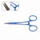 Derf Needle Holder Straight TC coated jaws, Titanium