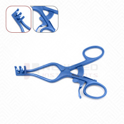 Afastador de couro cabeludo Contour Blunt Titanium 3×4 Blunt Titanium Afastador de couro cabeludo Contour Blunt Titanium 3×4 Blunt Titanium