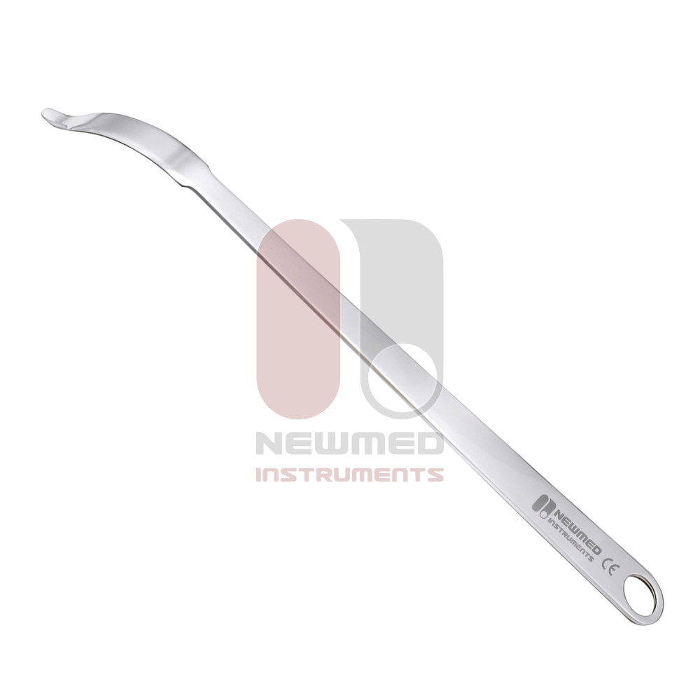 Длинный ортографический ретрактор Хоманна, изогнутый