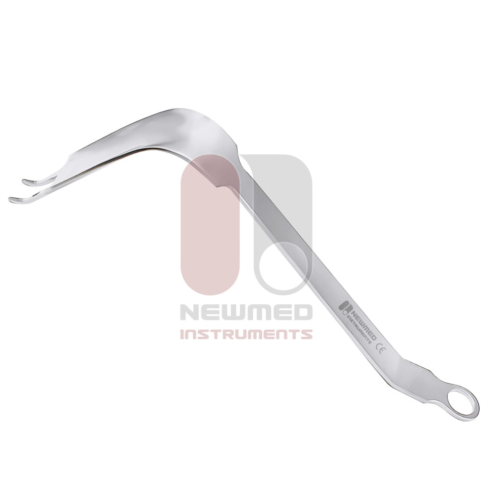 Wide Hohmann Retractor Double Prong