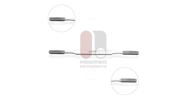 Bone Rasp Reusable Instrument Label Example Bone Fomon Rasp | New Med Instruments