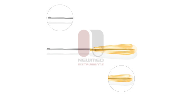 Gold Bone Rasp Bone Rasp Glabella Straight | New Med Instruments