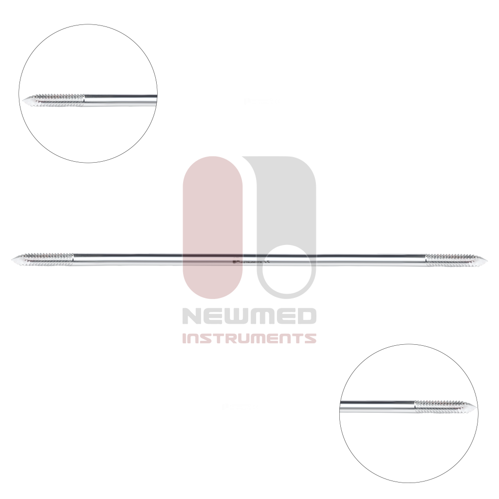 Двойной троакар с резьбой K Wires