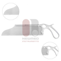 Satterlee Amputation Saw With Saw Blade, 29cm Stainless Steel