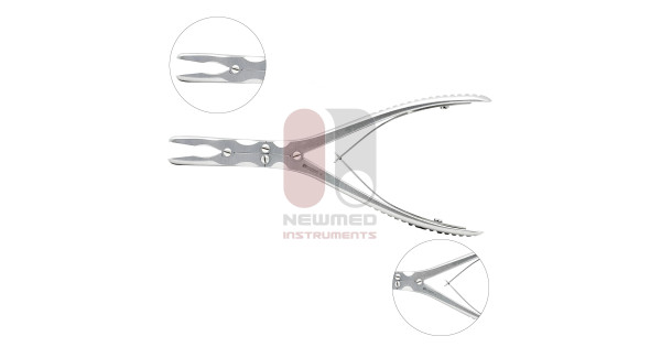 Zaufal Jansen Rongeur - Double Action | New Med Instruments