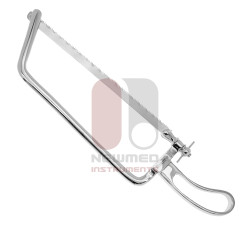 Sierra de amputación Charriere con hoja de sierra de 35 cm - Acero inoxidable