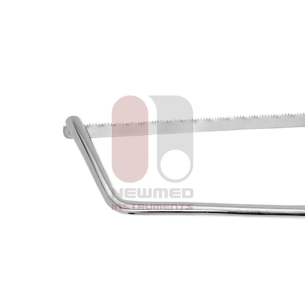 Sierra de amputación Charriere con hoja de sierra de 35 cm - Acero inoxidable