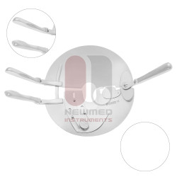 Retractor de amputación Percy, acero inoxidable