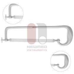 Sierra de amputación para óxido (42 cm de longitud, acero inoxidable)