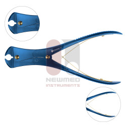 Titanium Bone End Cutter – Double Action Tungsten Carbide