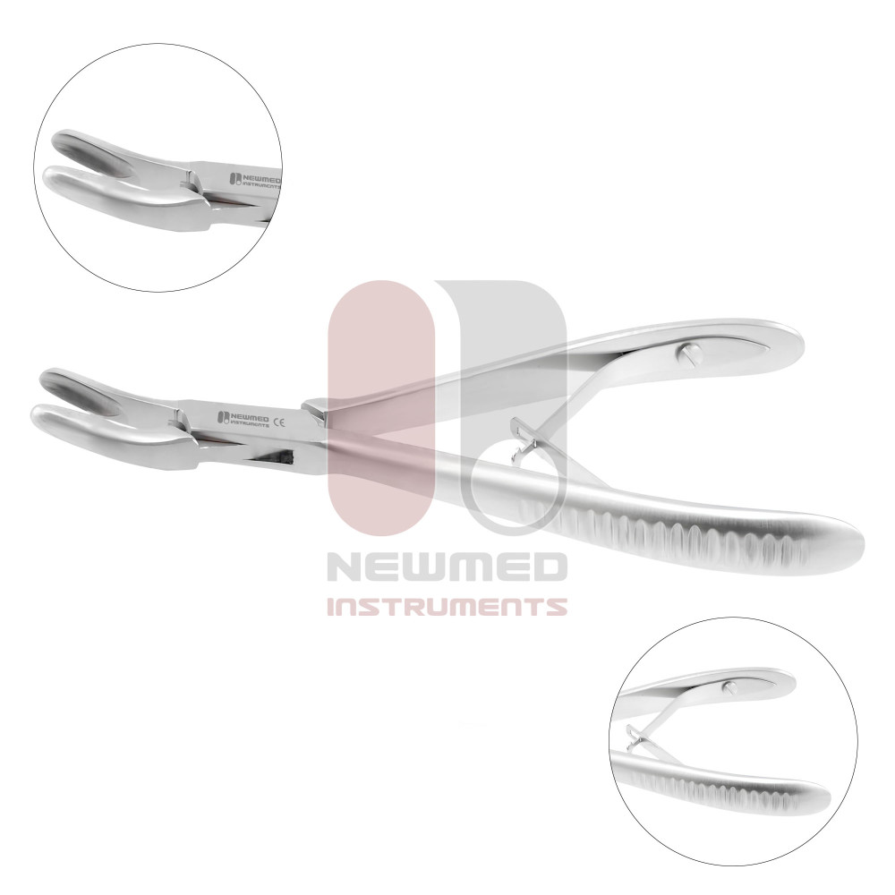 Rongeur Hartman courbé à simple action