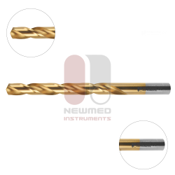 Drill Bit SQC Titanium Nitrate Coated
