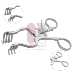 Ambidextrous Self-Retaining Retractors