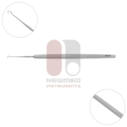 Gancho Frazier Dura, afilado, acero inoxidable, 18 cm Gancho Frazier Dura, afilado, acero inoxidable, 18 cm