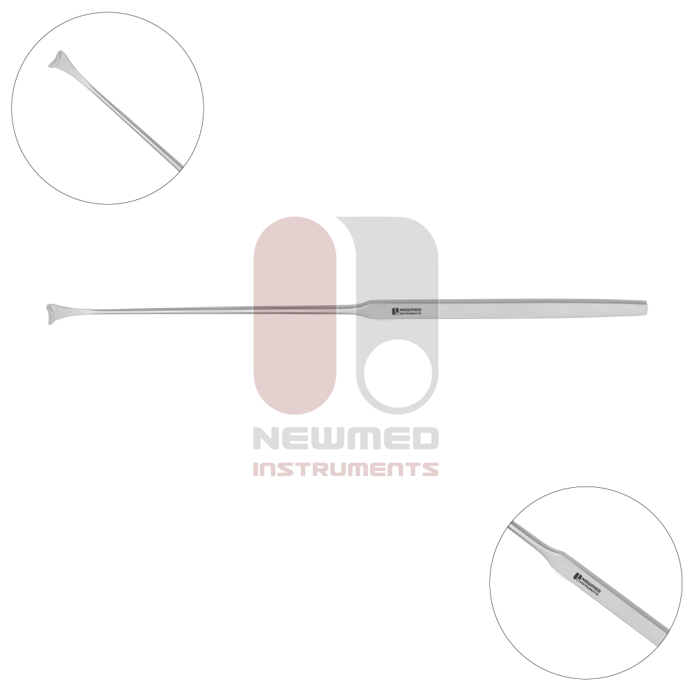 Retractor de raíz nerviosa Love, acero inoxidable