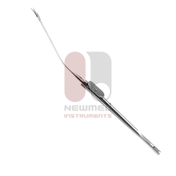 Microsurgical Scissors Round Squeeze Action Handle